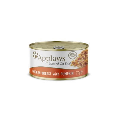 Applaws Natural Cat Food Peito de galinha com abóbora em caldo